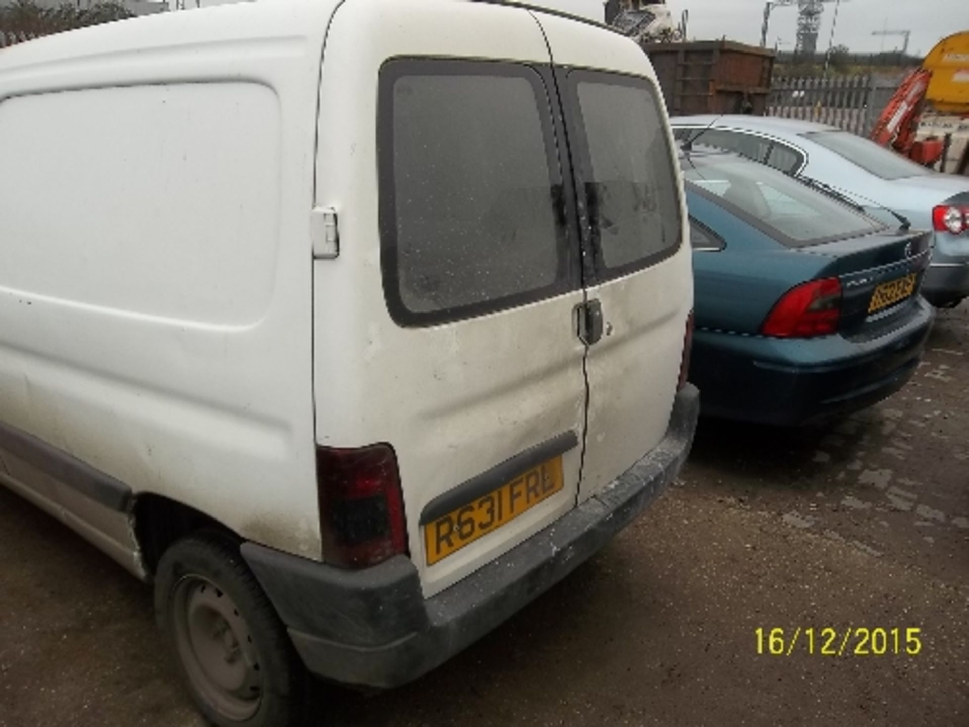 Peugeot Partner 600 Car Derived Van – R631 FRL 
Date of registration:  06.04.1998
1905cc, - Image 3 of 4