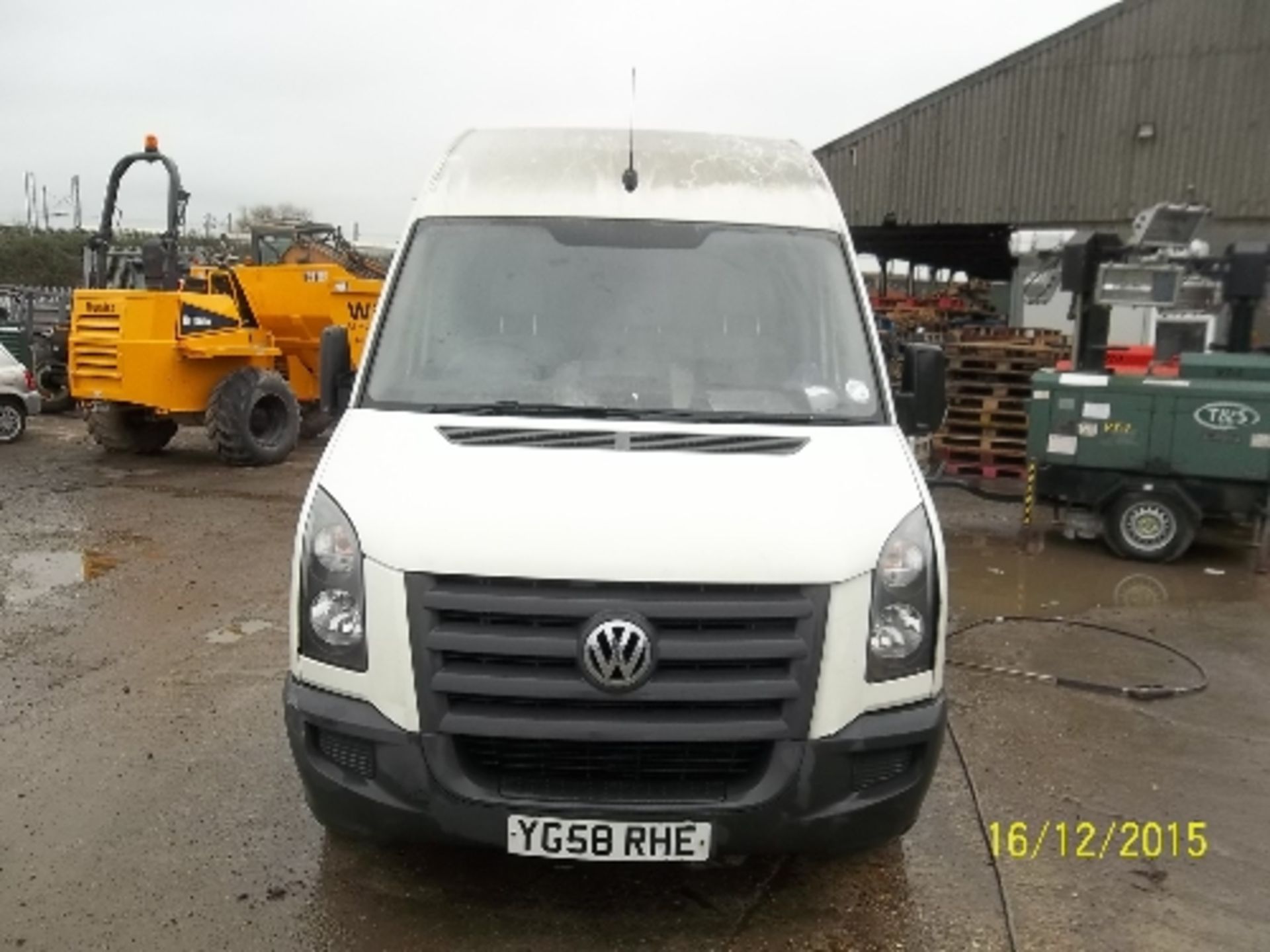 Volkswagen Crafter CR35 109 LWB Panel Van – YG58 RHE 
Date of registration:  22.01.2009
2461cc,