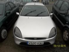 Ford Puma Coupe 1.7 16V - V520 KAH Date of registration:  10.11.1999 1700cc, petrol, silver Odometer