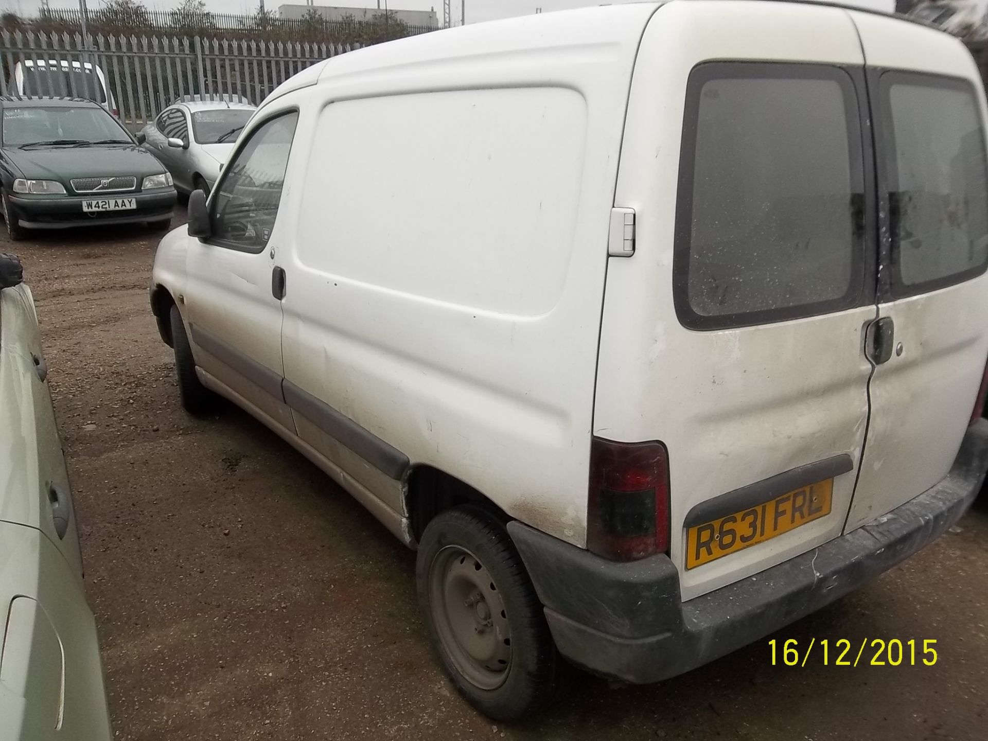 Peugeot Partner 600 Car Derived Van – R631 FRL 
Date of registration:  06.04.1998
1905cc, - Image 4 of 4