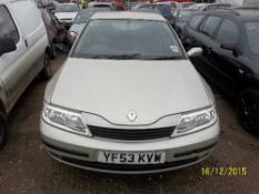 Renault Laguna Extreme 16V – YF53 KVW
Date of registration:  24.10.2003
1783cc, petrol, manual,