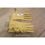 SCREEN USED TANKERS GLOVES AS WORN BY ONE THE TANK CREW MEMBERS (AS USED IN THE 2014 MOVIE 'FURY'