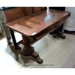 CIRCA 1840 WILLIAM IV ROSEWOOD CENTRE TABLE, 1450 X 750 X 700