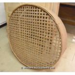 A VERY LARGE AGRICULTURAL SIEVE, 900D