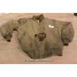 SCREEN USED SPECIAL EFFECTS TANKERS JACKET AS WORN BY JON BERNTHAL IN ICONIC SCENE DURING THE BATTLE