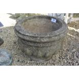 20TH CENTURY COMPOSITION URN, 440H