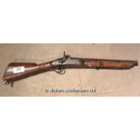 EARLY 19TH CENTURY PERCUSSION CAP CARBINE RIFLE