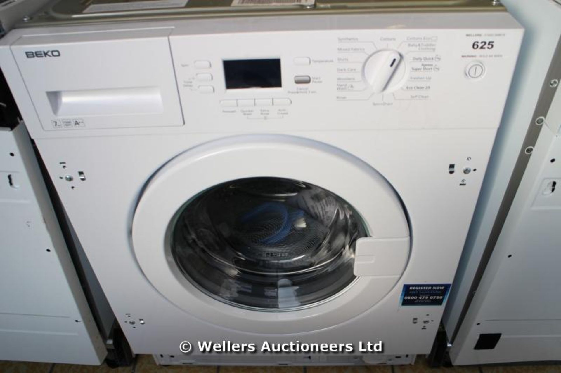 *BEKO WI1573 7KG INTEGRATED WASHING MACHINE / GRADE: RETAIL RETURN (DC5) {#4084(48100624)