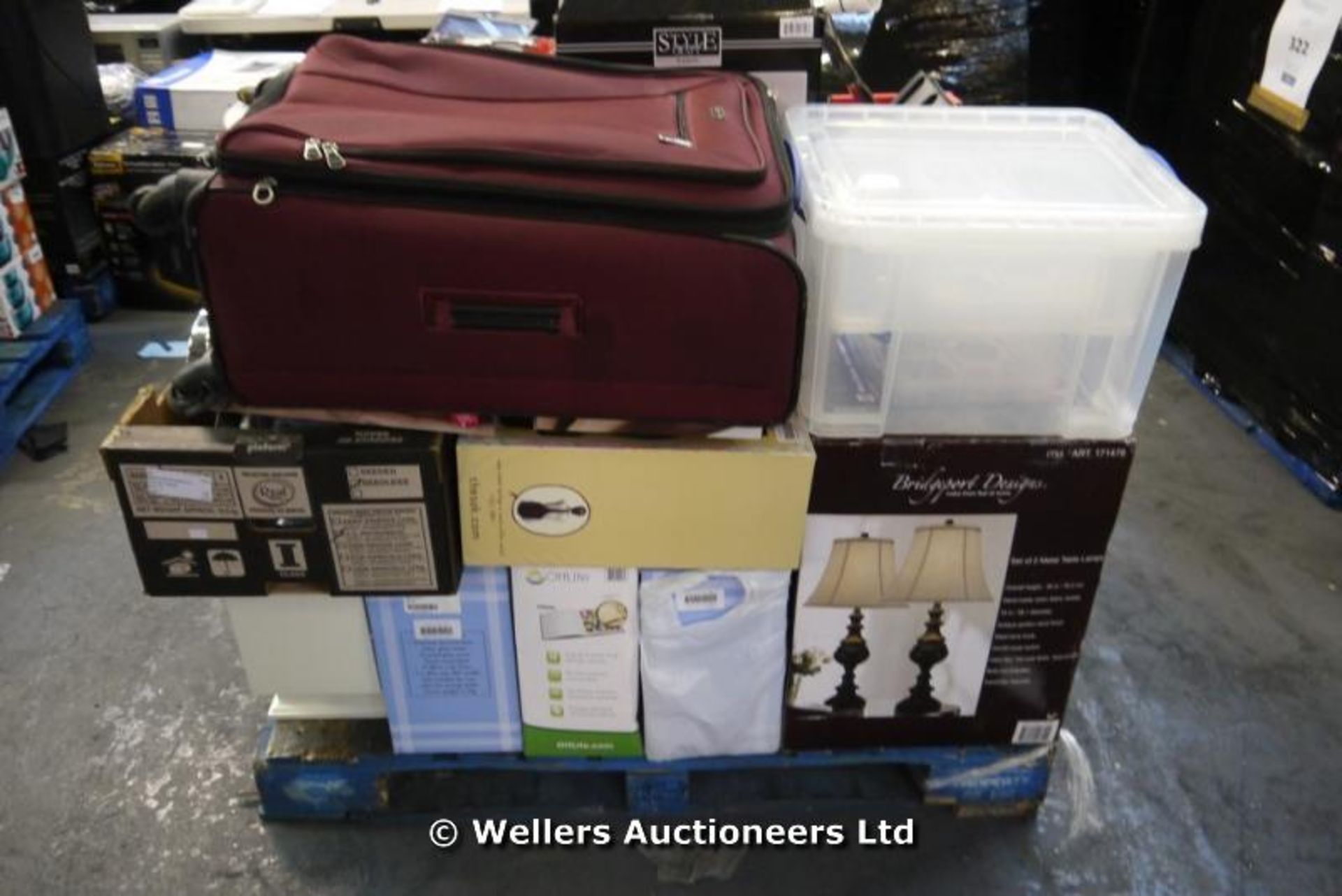 *1X PALLET OF 32X MIXED HOMEWARE ITEMS INC STORAGE SET, LIGHTS, PRINTER INK, BATTERIES, STEAM - Image 2 of 2