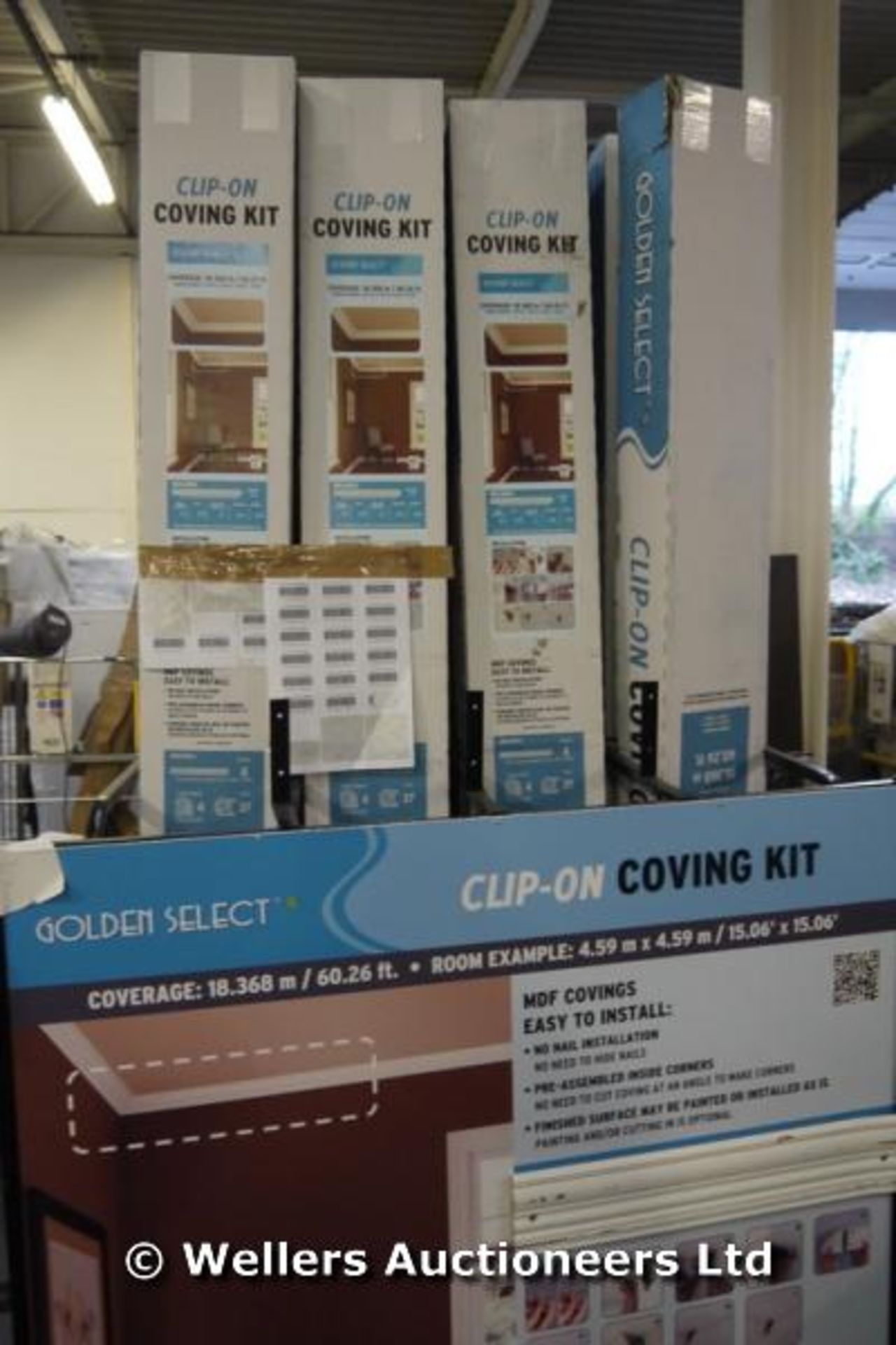 *1X PALLET OF 22X GOLDEN SELECT COVING KITS / GRADE: RETAIL RETURNS (DC6) [TA010215-304}