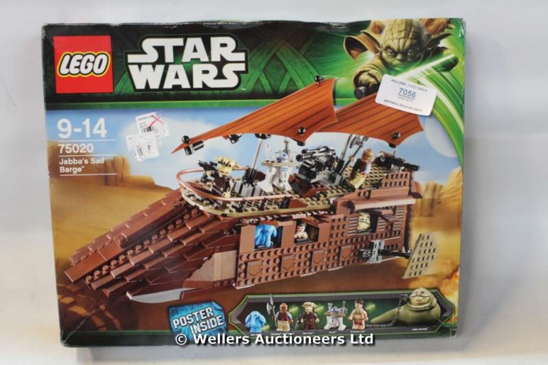 *LEGO STAR WARS JABBA'S SAIL BARGE 75020 / GRADE: UNCLAIMED PROPERTY / BOXED (DC3) {#GN010215 [