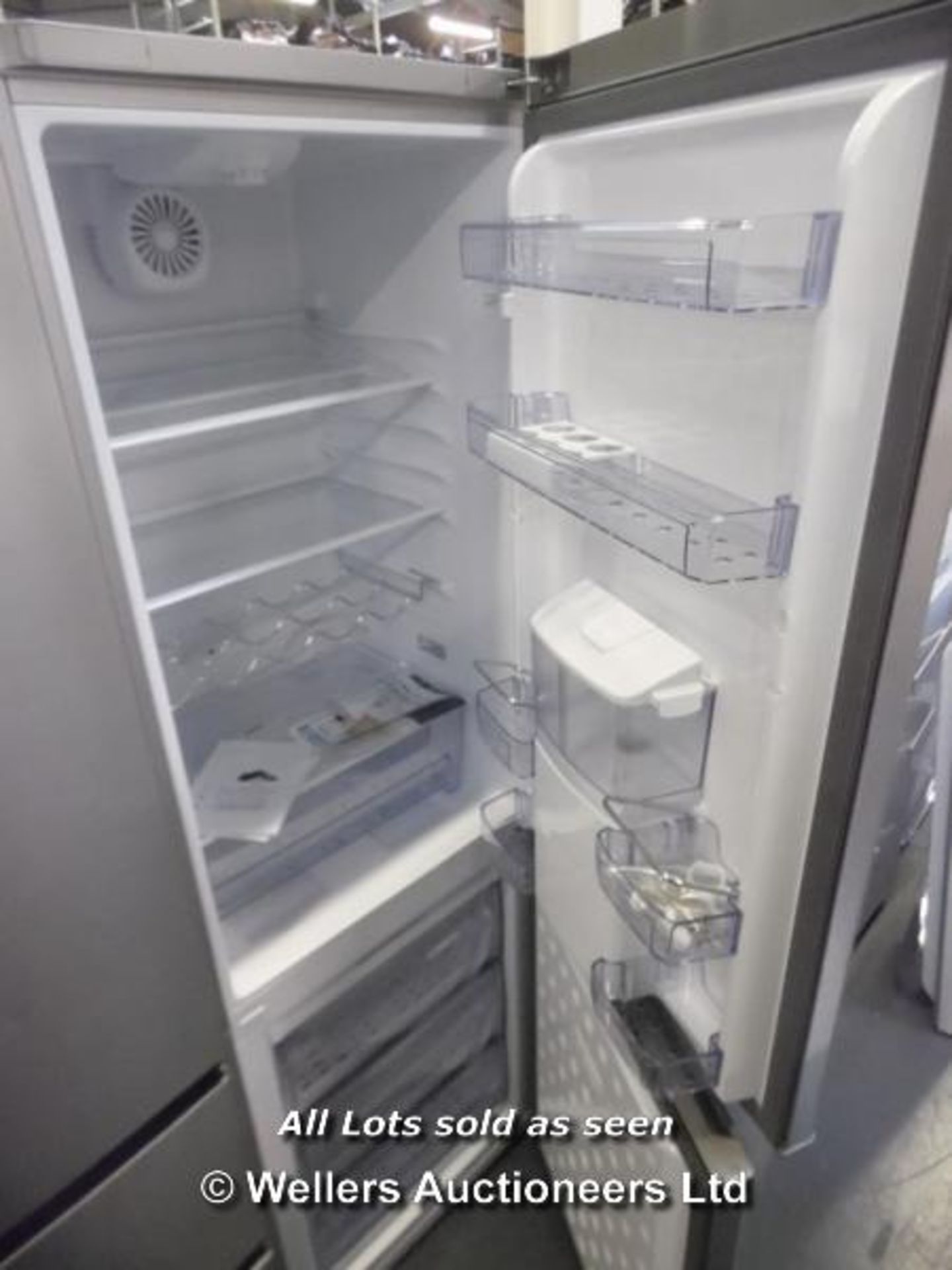 *BEKO CFD6913APX 225 LITRE STAINLESS STEEL FRIDGE FREEZER WITH WATER DISPENSER - A+ ENERGY - Image 2 of 2