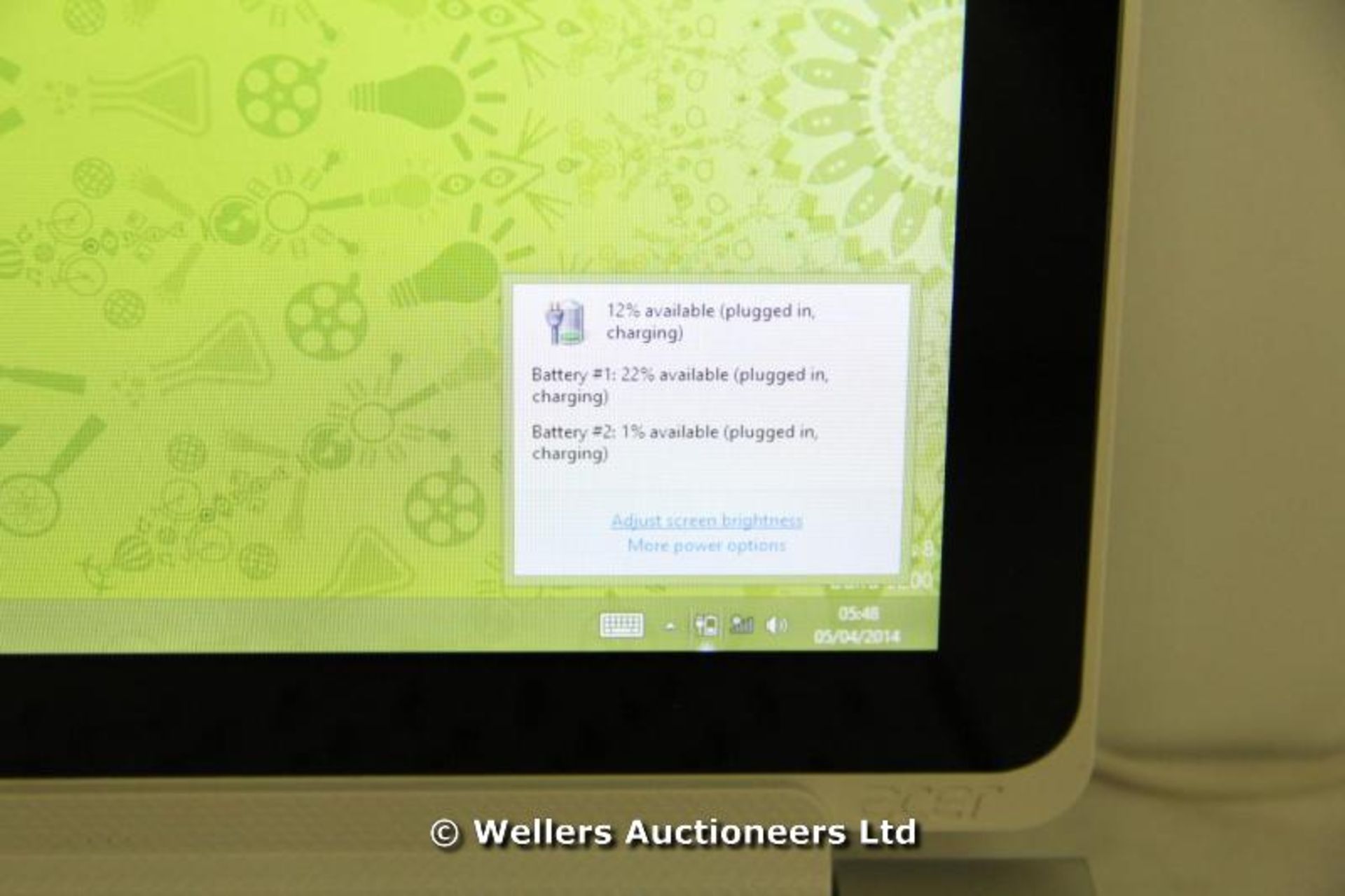 *"ACER ICONIA W51064GB 10.1" TABLET / INTEL ATOM Z2760 1.80GHZ / RAM 2GB / 64GB HDD / WINDOWS 8 O/ - Image 2 of 3