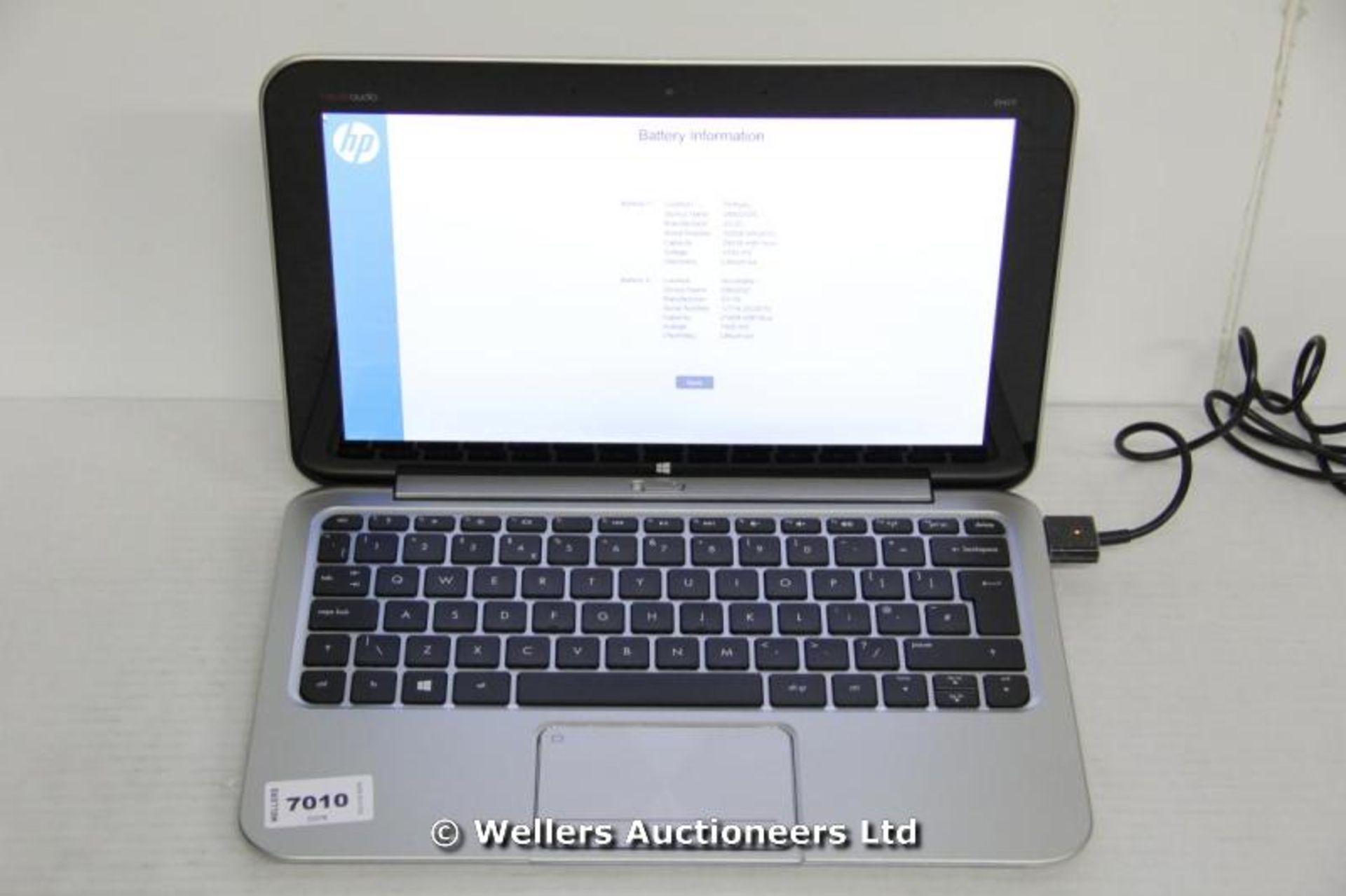 *"HP PAVILION 11-G000EA 11.6" TOUCH SCREEN LAPTOP / INTEL ATOM Z2760 1.80GHZ / RAM 2GB / 64GB - Image 3 of 3