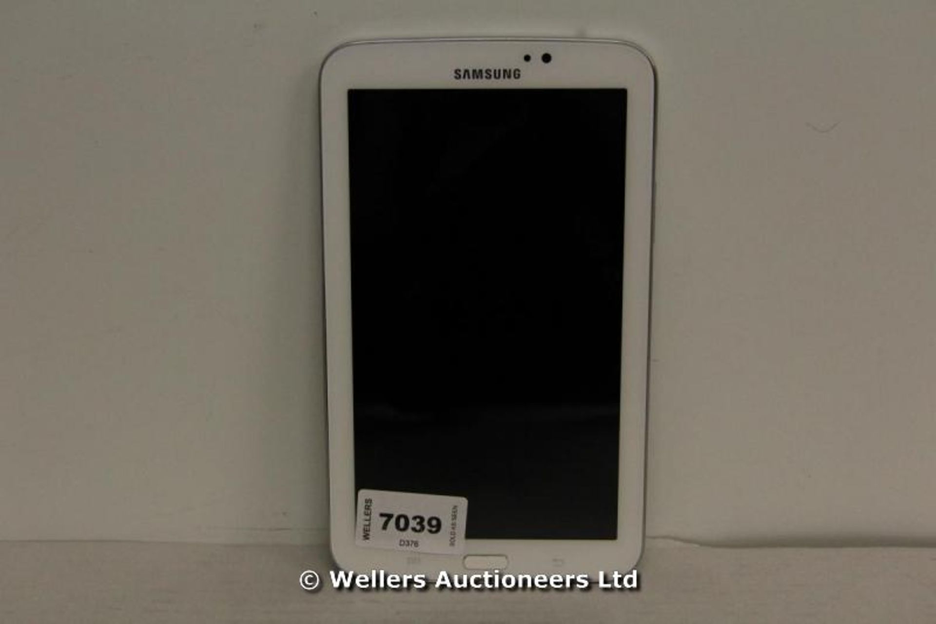 *"SAMSUNG TAB 3 7" WHITE / WITHOUT OPERATING SYSTEM O/S / WITH BATTERY / WITHOUT CHARGER / MISSING