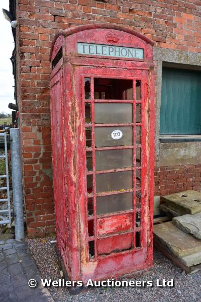 A RED TELEPHONE BOX