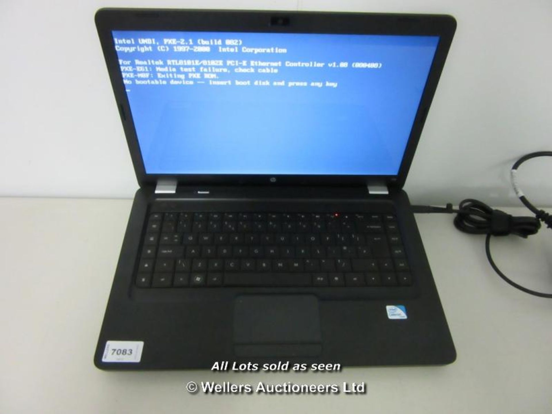 *HP PAVILION G56-108SA LAPTOP / INTEL CELERON 900 2.20GHZ / RAM 2GB / 250GB HDD / WITHOUT