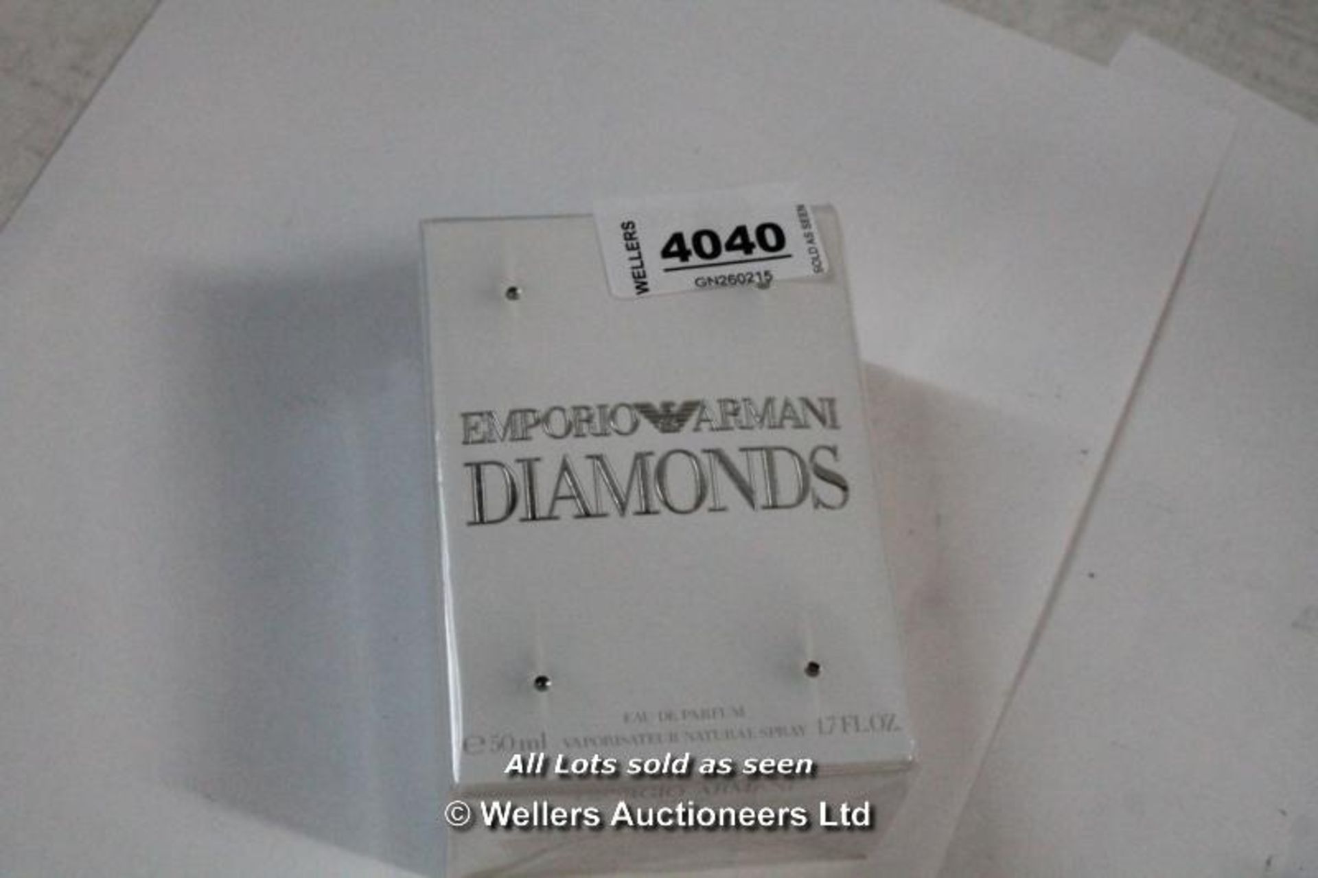 *EMPORIO ARMANI DIAMONDS EDP 50ML / GRADE: NEW  / SEALED  (DC2)[GN260215-4040}