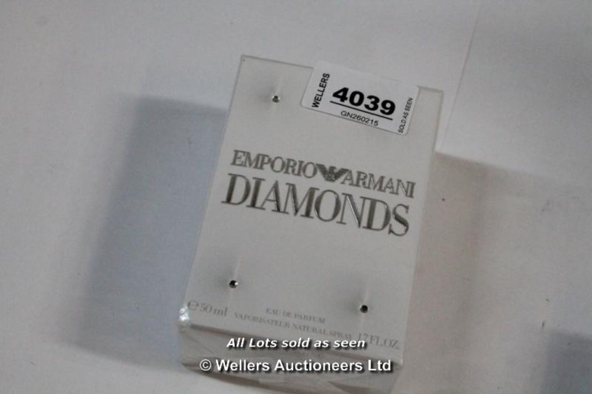 *EMPORIO ARMANI DIAMONDS EDP 50ML / GRADE: NEW  / SEALED  (DC2)[GN260215-4039}