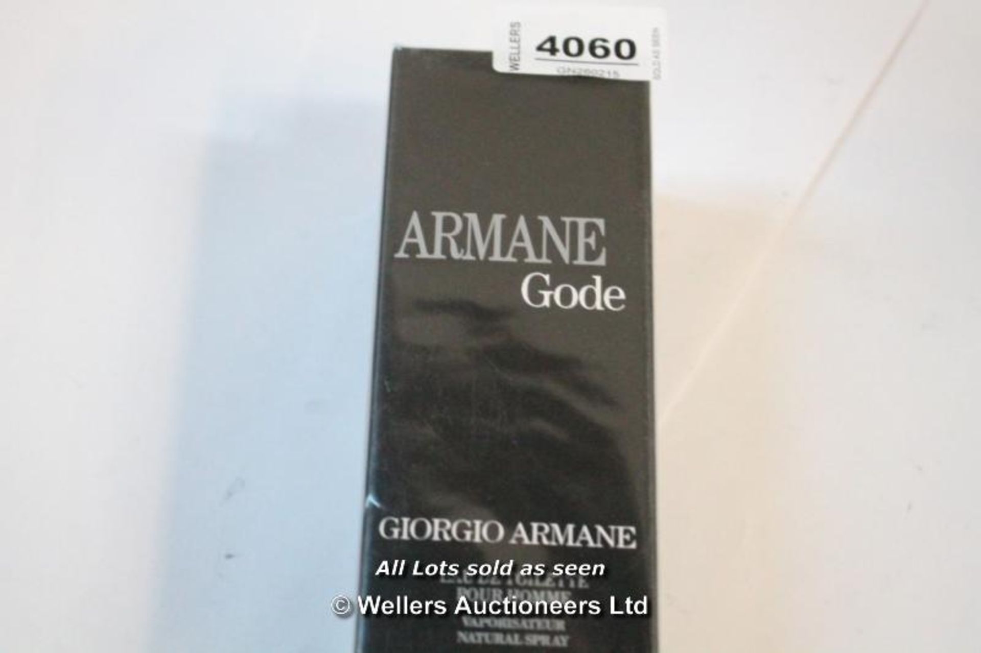*GIORGIO ARMANI ARMANE GODE POUR HOMME EDT 75ML / GRADE: NEW  / SEALED  (DC2)[GN260215-4060}