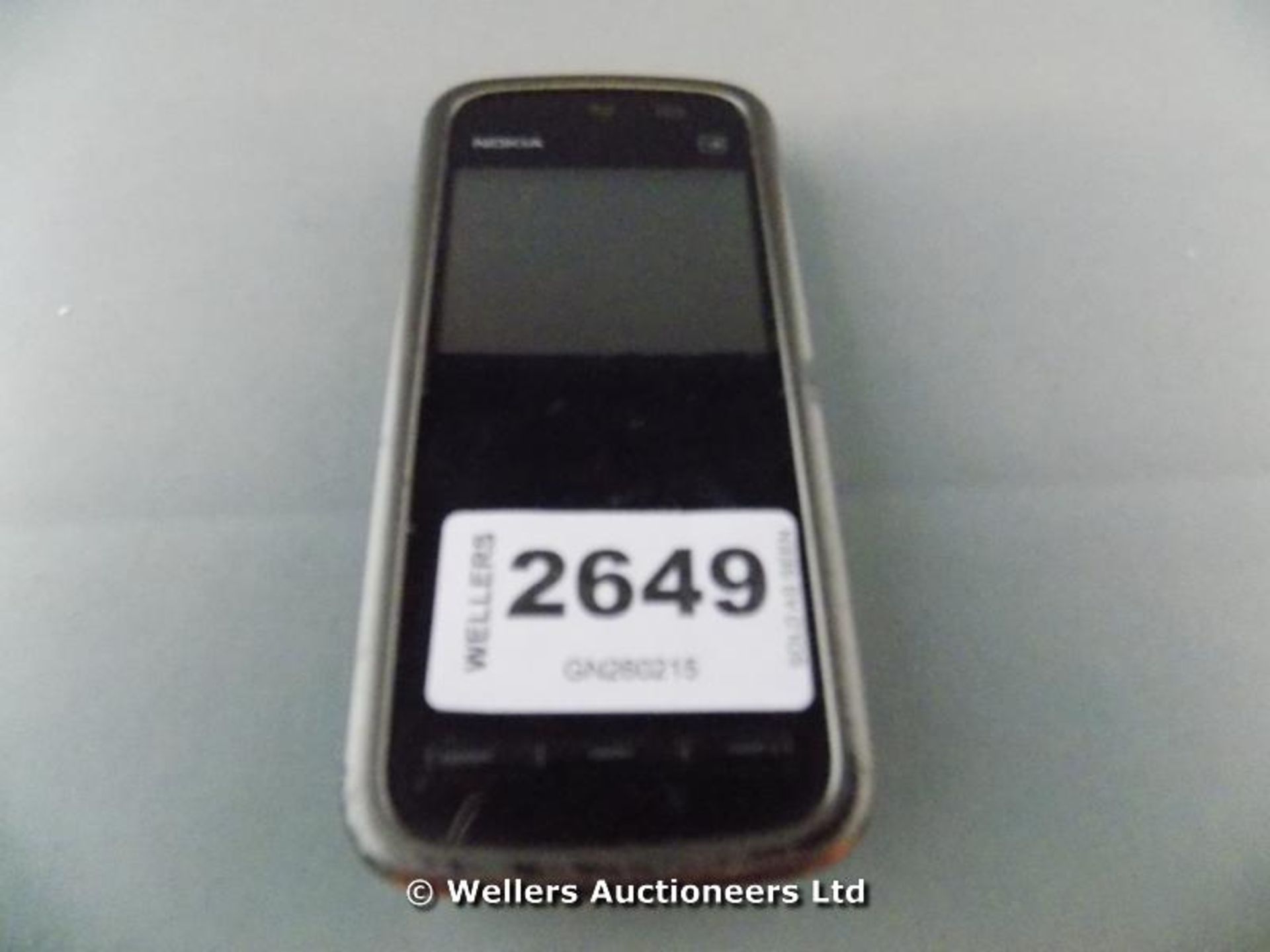 *NOKIA MOBILE PHONE MODEL 5230 BLACK / GRADE: UNCLAIMED PROPERTY / UNBOXED (DC1)[GN260215-2649}