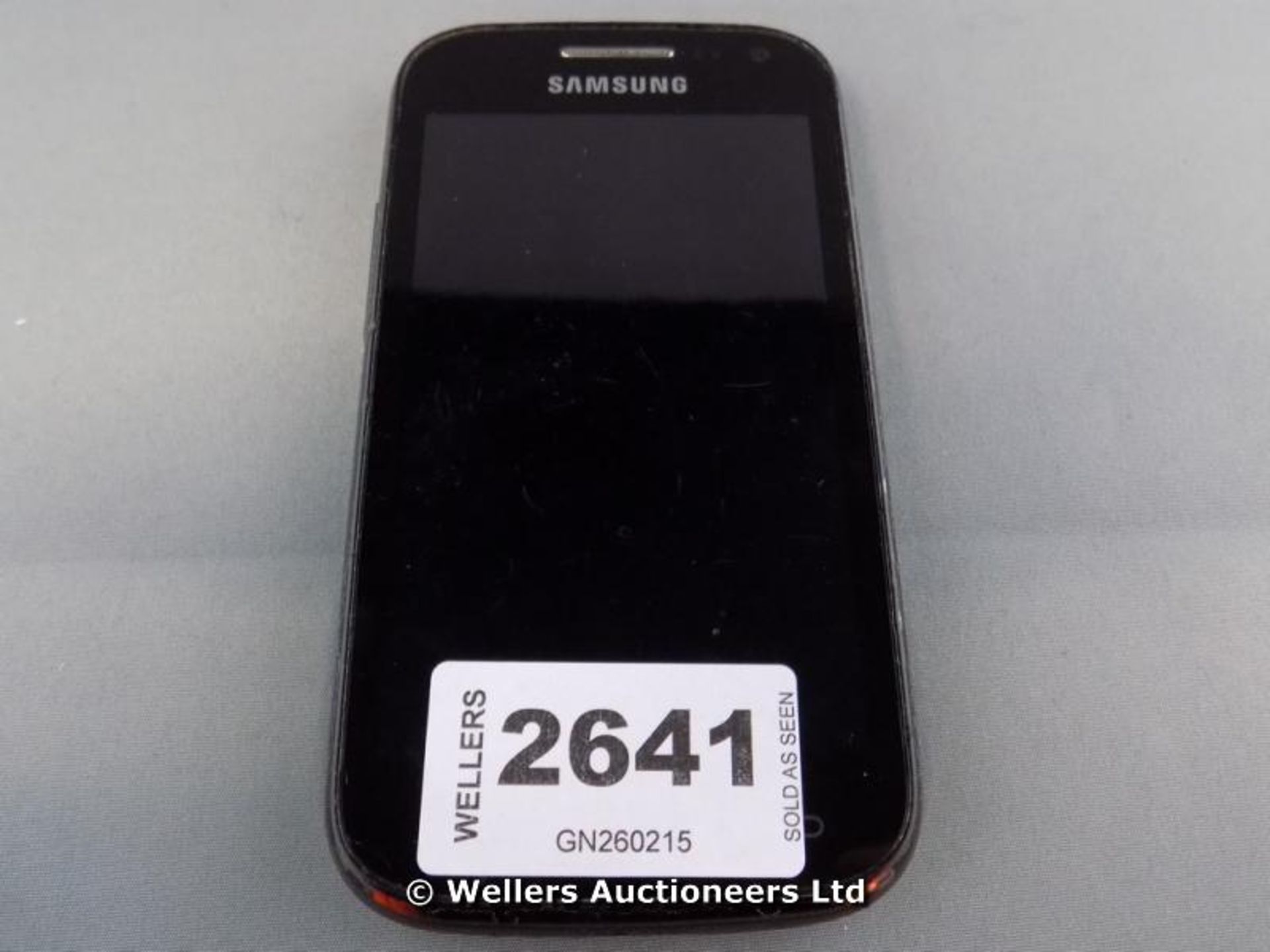 *SAMSUNG MOBILE PHONE MODEL GT-I8160 BLACK / GRADE: UNCLAIMED PROPERTY / UNBOXED (DC1)[GN260215-