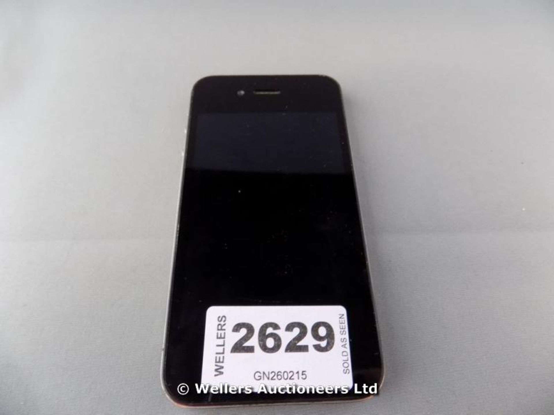 *APPLE IPHONE MODEL A1387 BLACK / GRADE: UNCLAIMED PROPERTY / UNBOXED (DC1)[GN260215-2629}