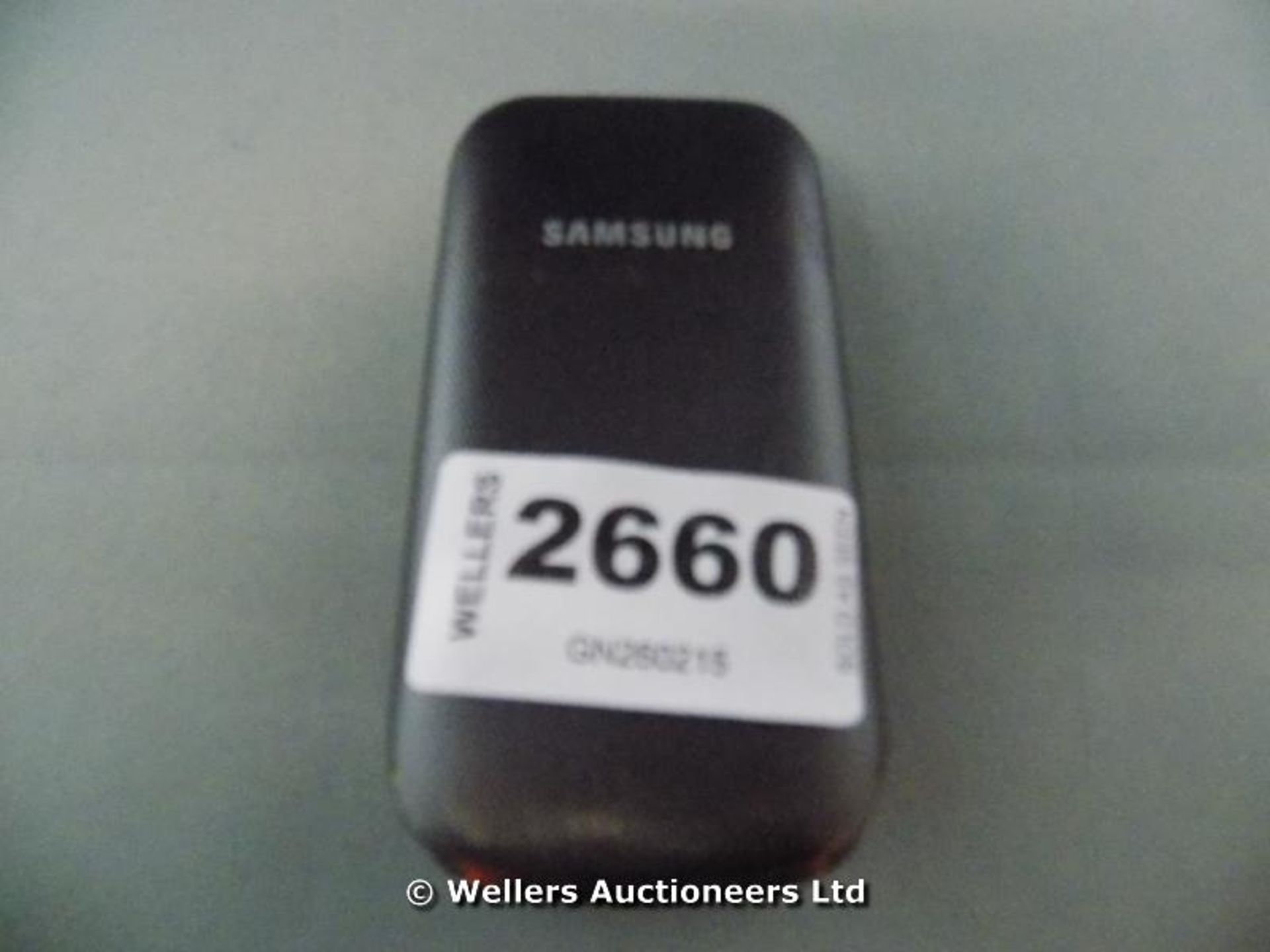 *SAMSUNG MOBILE PHONE MODEL GT-E1190 GREY / GRADE: UNCLAIMED PROPERTY / UNBOXED (DC1)[GN260215-