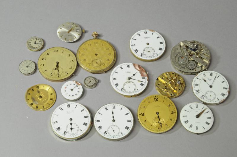 *Selection of pocket watch movements, including Benson and Doxa, for parts only, a/f (Lot subject to