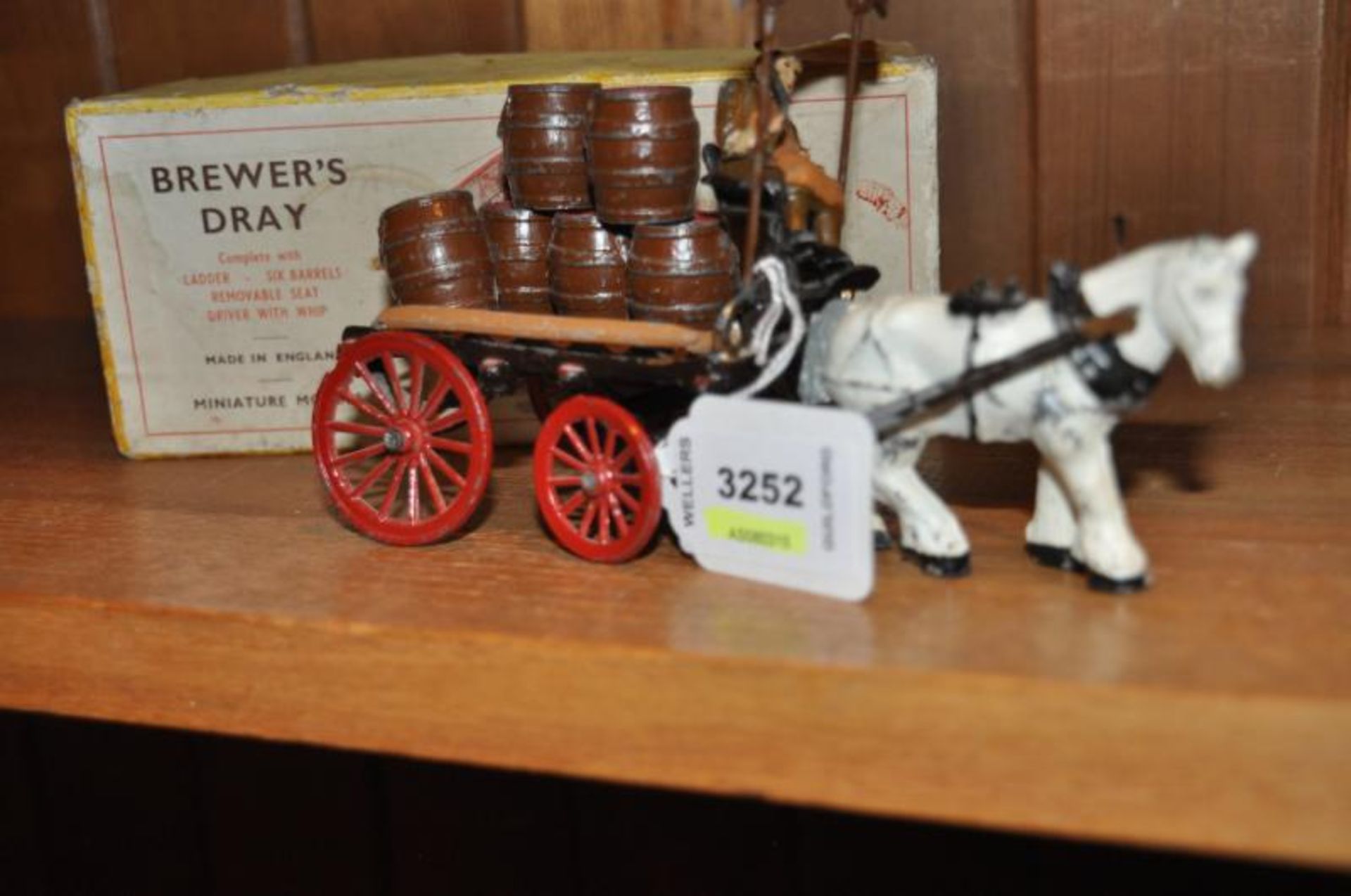 An F G Taylor & Sons brewer's dray, in original box