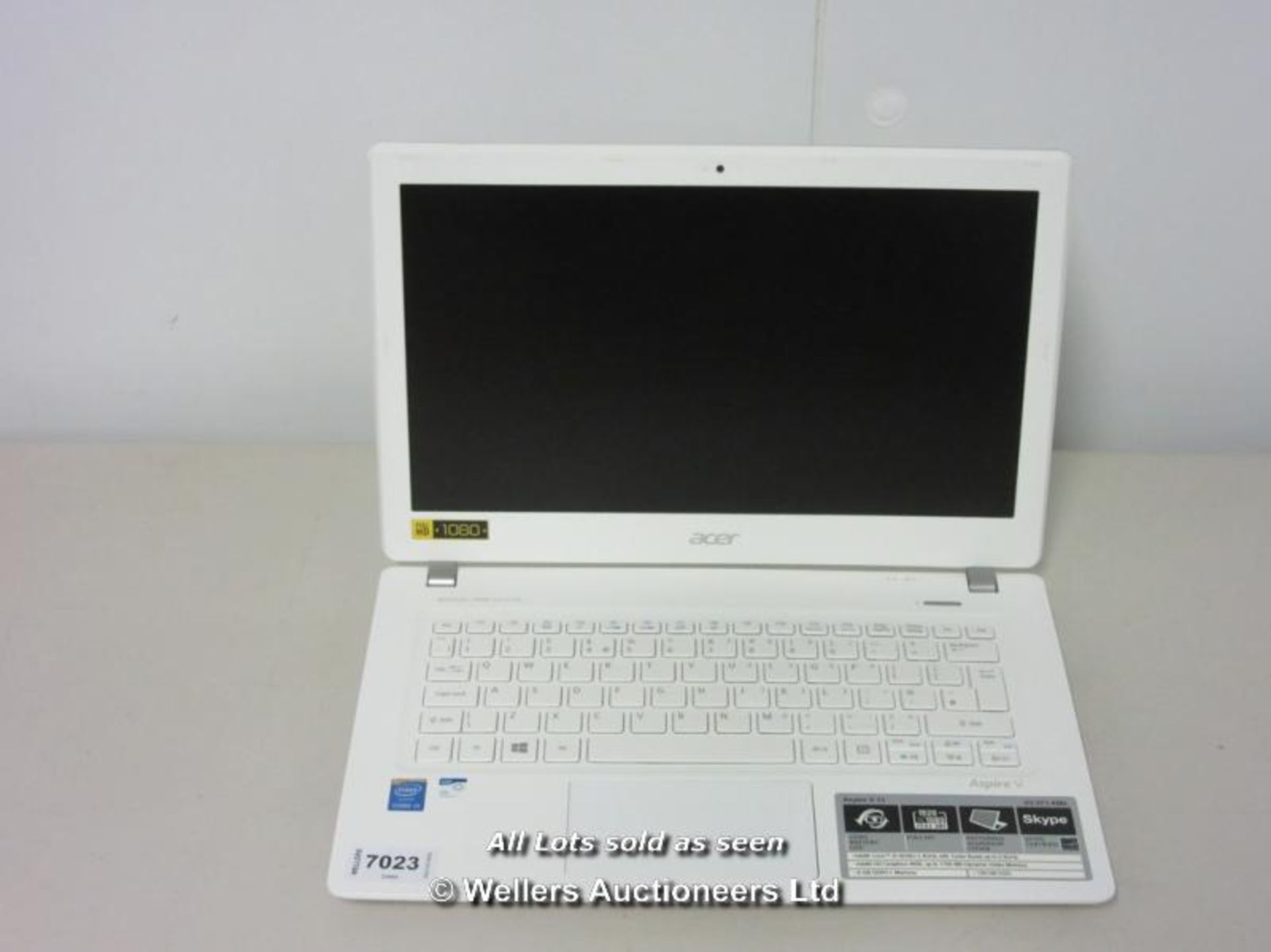 *"ACER ASPIRE V3-371 13.3" LAPTOP / INTEL CORE I5 PROCESSOR / WITHOUT HDD / WITHOUT OPERATING SYSTEM