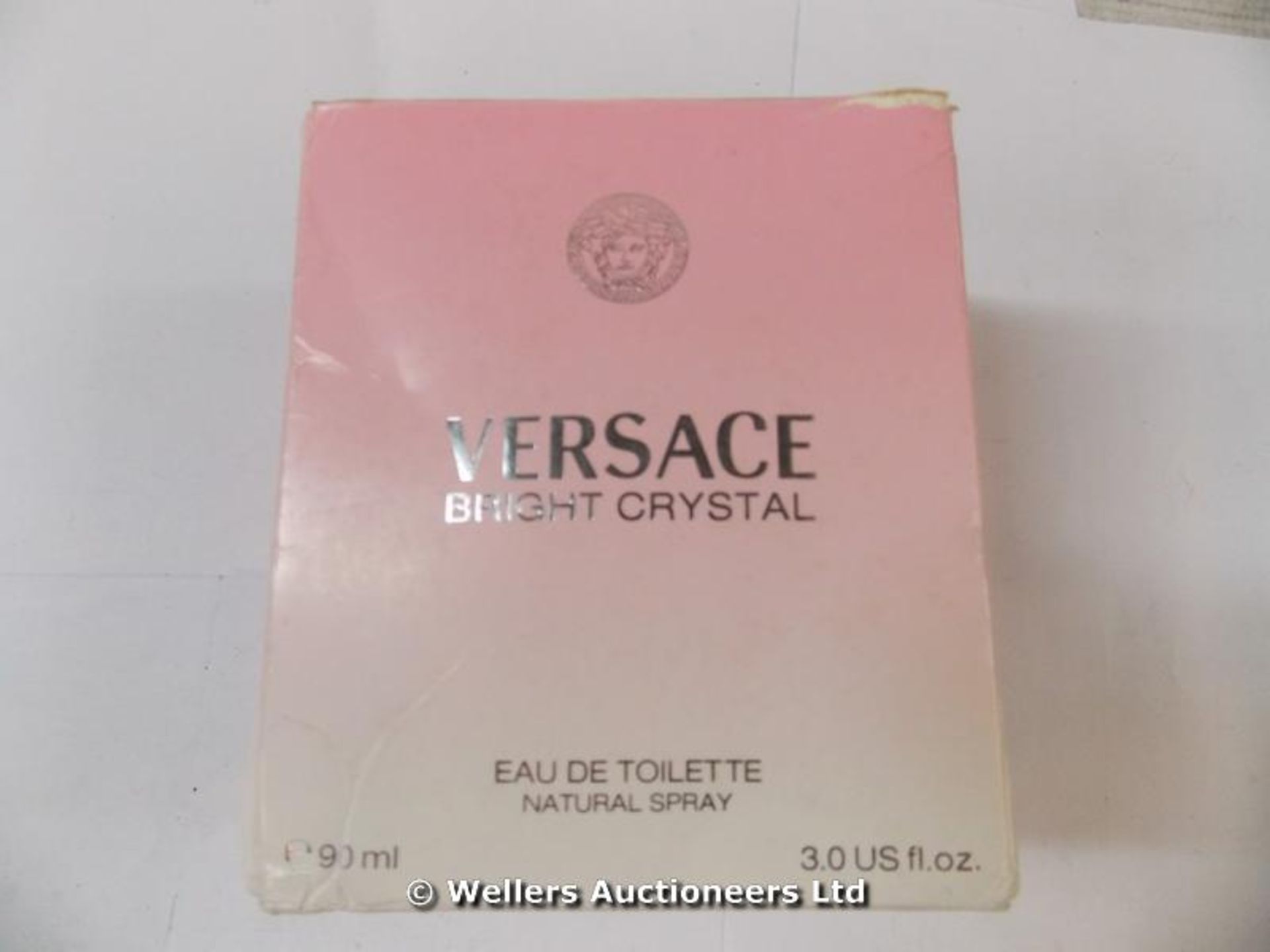 *VERSACE BRIGHT CRYSTAL EDT 90ML / GRADE: NEW / BOXED (DC2)[GN300315-1048}