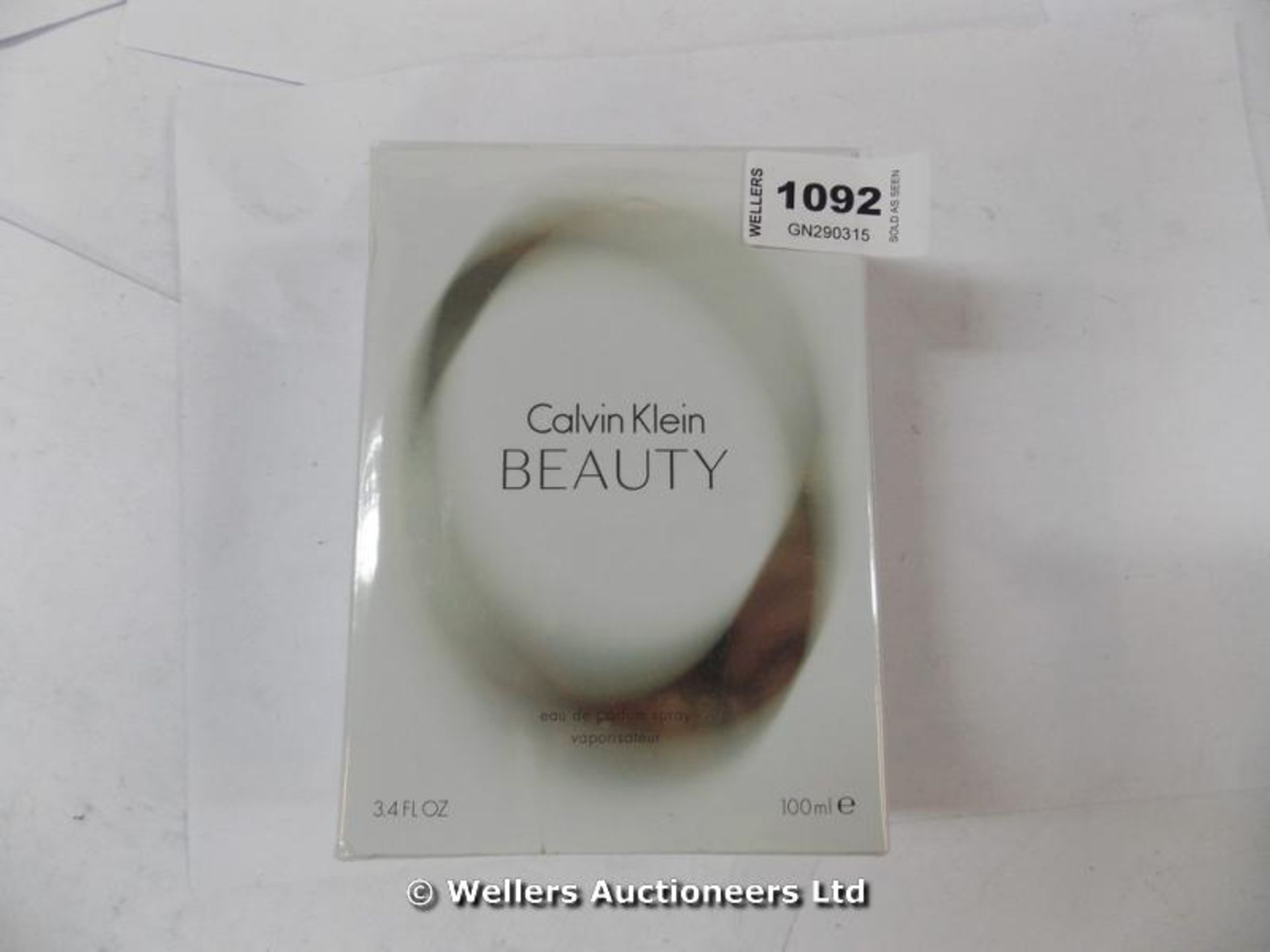 *CALVIN KLEIN BEAUTY EDP 100ML / GRADE: NEW / SEALED (DC2)[GN300315-1092}