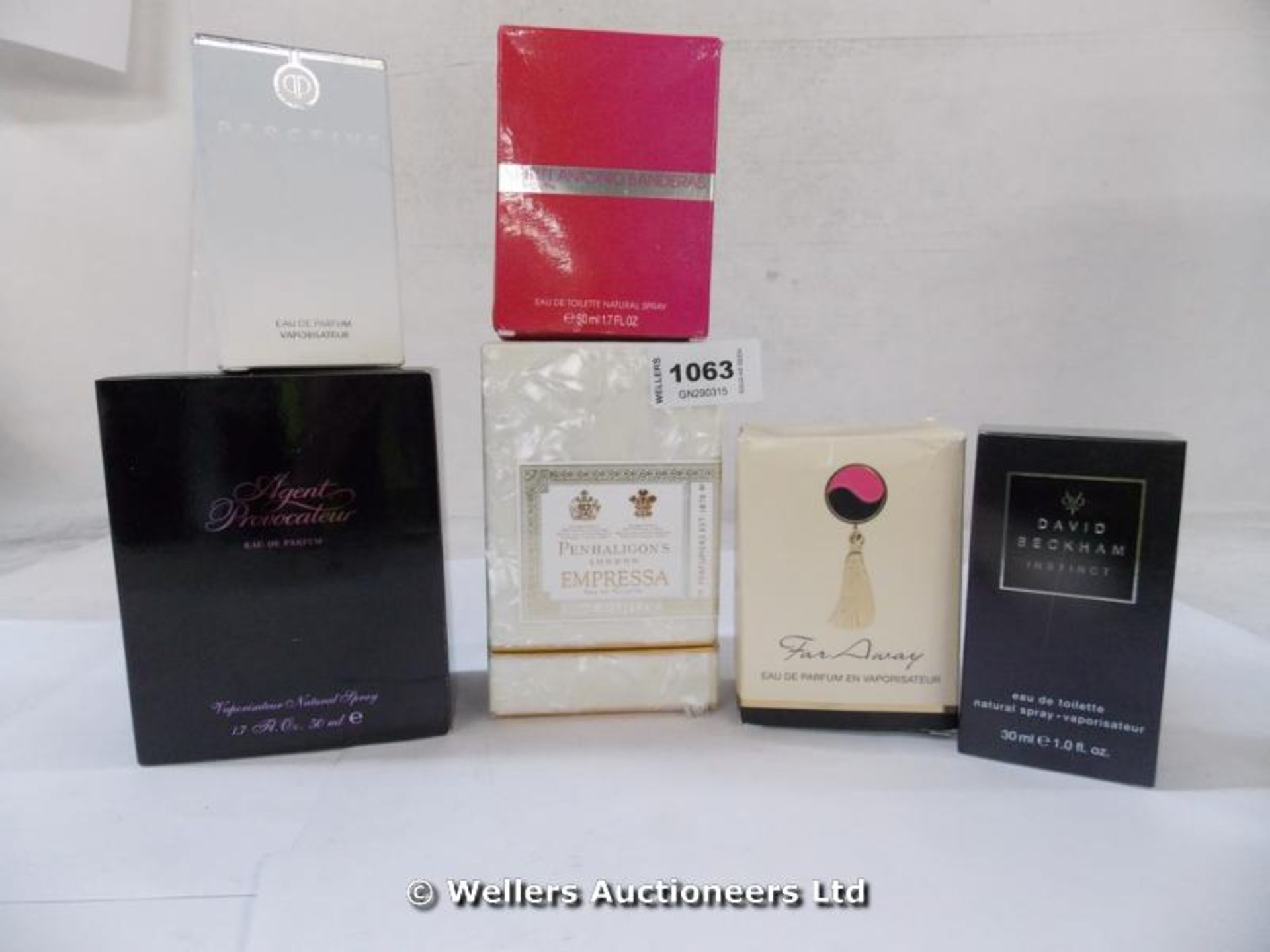 *X3 MIXED PERFUMES INC DAVID BECKHAM INSTINCT EDT 30ML/PENHALIGON'S LONDON EMPRESSA EDT 100ML/FAR