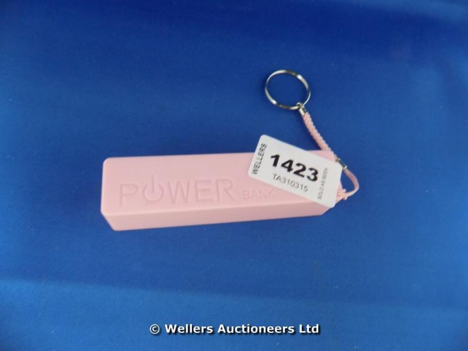 *POWER BANK MODEL XDL-602 CAPACITY:2600MAH PINK / GRADE: UNCLAIMED PROPERTY / UNBOXED (DC1)[