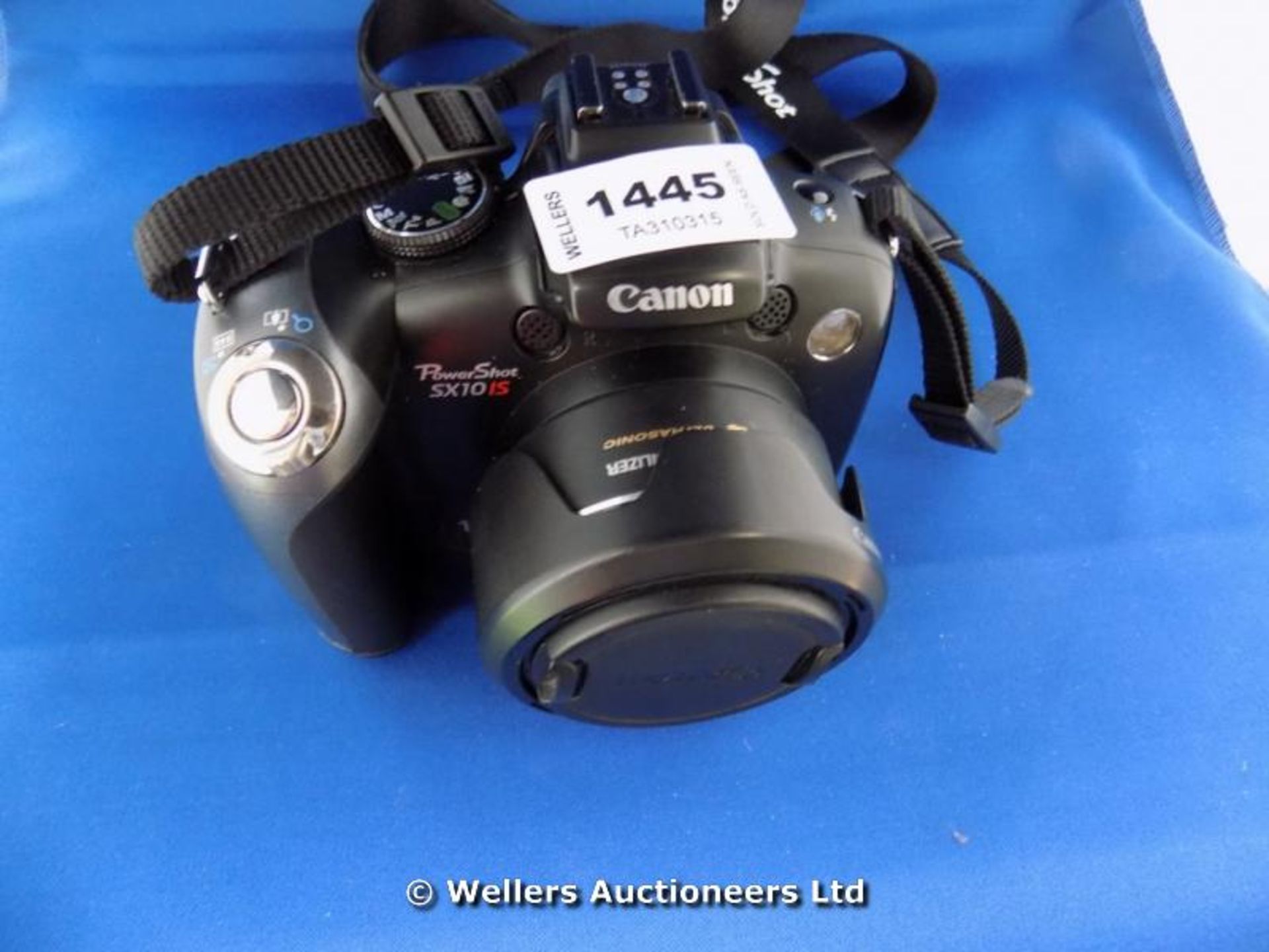 *CANON POWERSHOT SX10 IS DIGITL CAMERA MODEL PC1304 BLACK / GRADE: UNCLAIMED PROPERTY / UNBOXED (