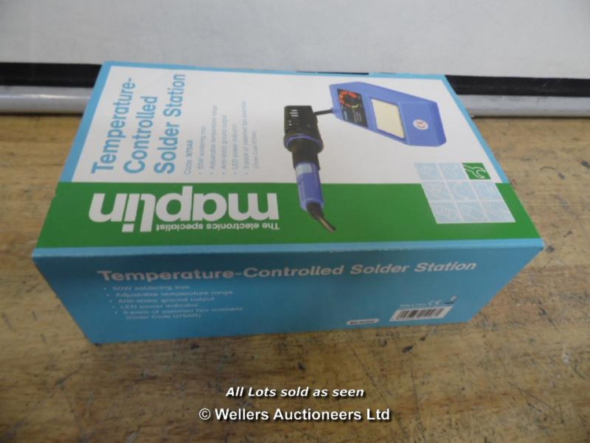 *50 W SOLDER STATION_N78AR_5026686010961 / GRADE: RETAIL RETURN / BOXED  (DC2) {#2045 [TA030415-