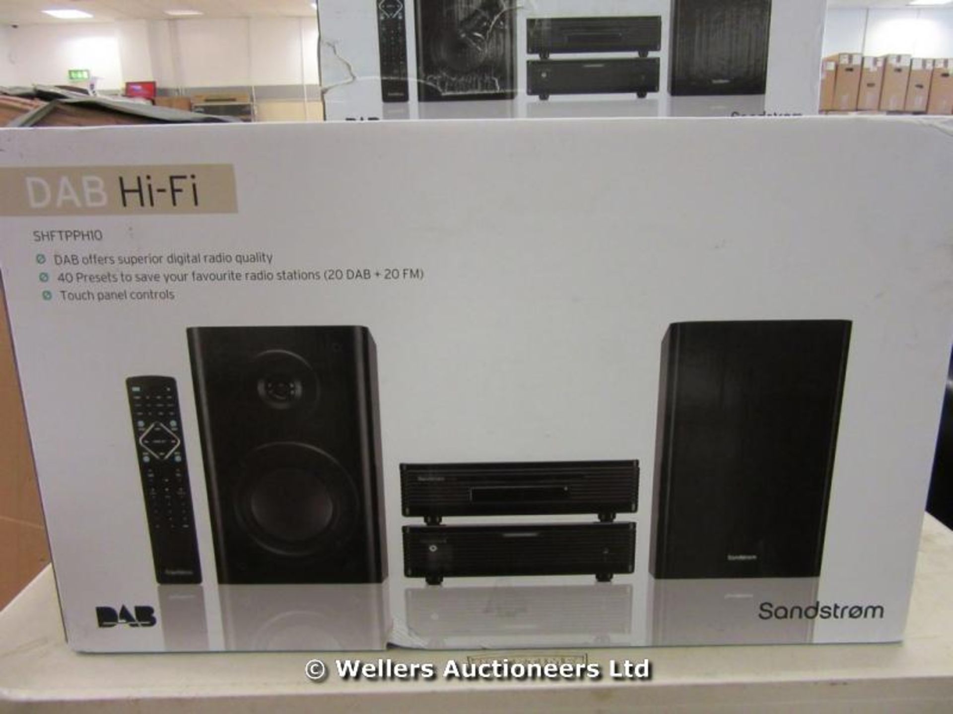 *SANDSTROM DAB HIFI SHFTPPH10 / GRADE: RETAIL RETURN / BOXED (DC3)[BL190415-8020}