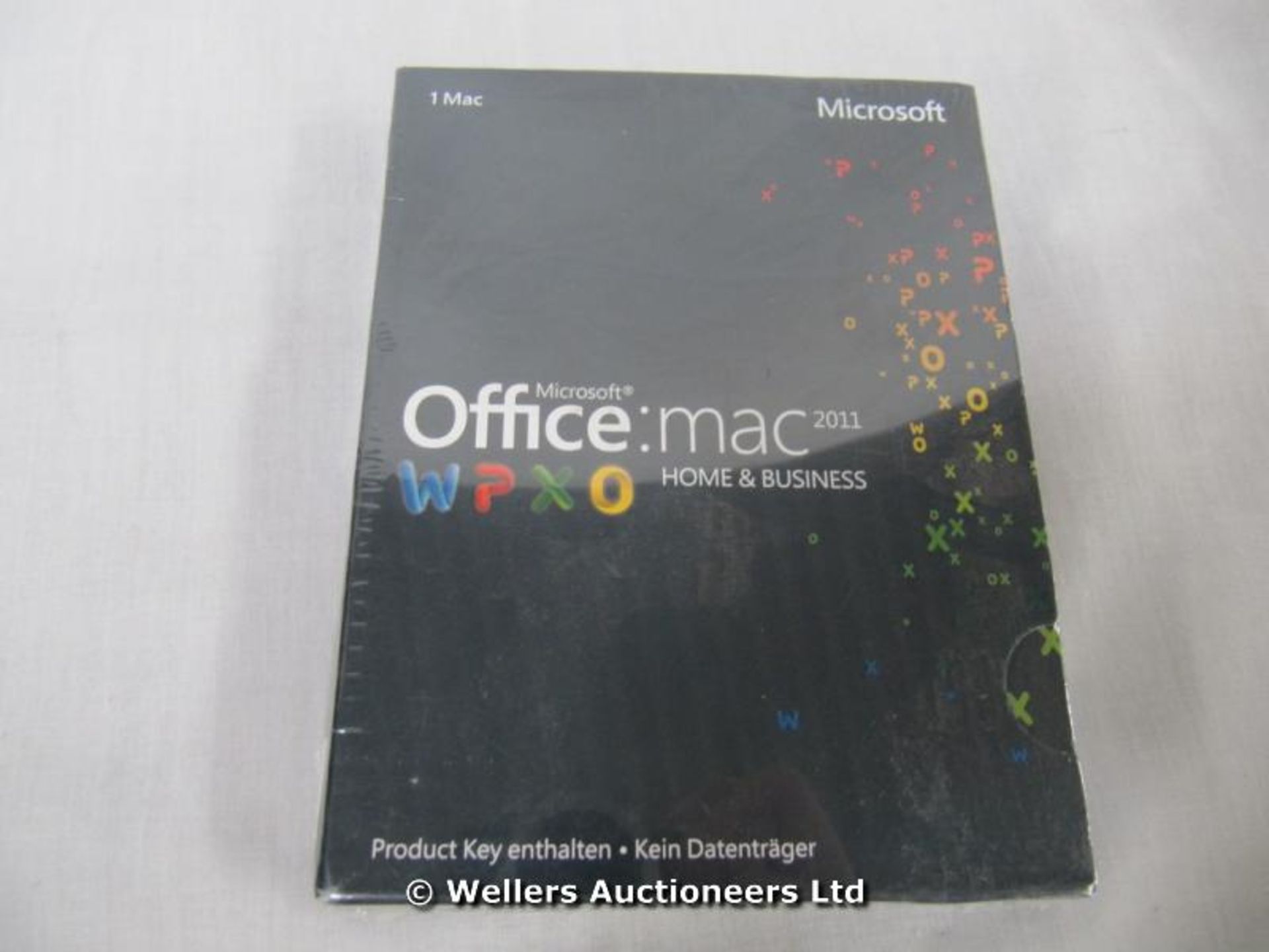 *SEALED OFFICE MAC 2011 HOME AND BUSINESS - 1 MAC / GRADE: NEW / SEALED (DC1)[GN220415-114}