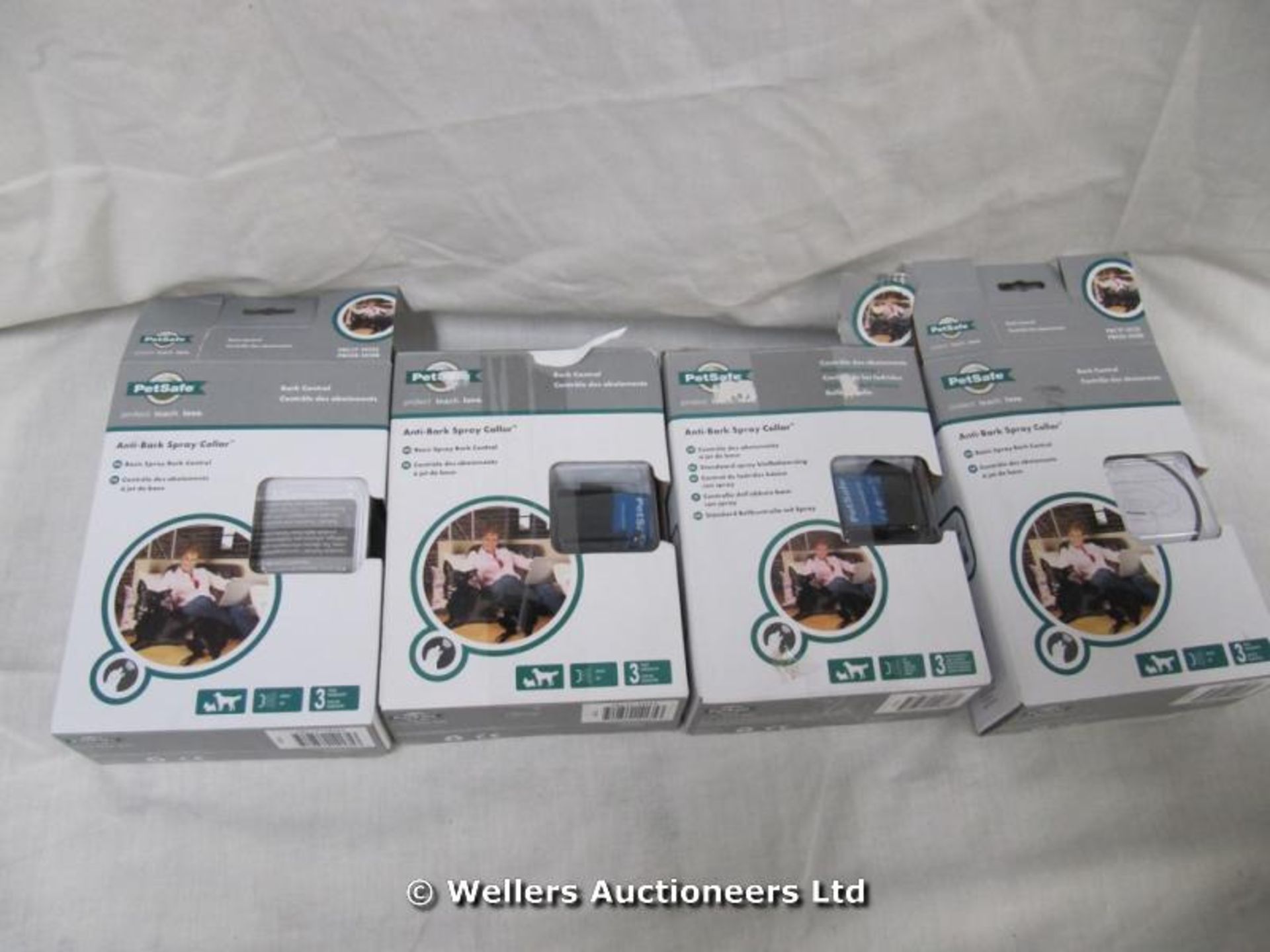 *X4 PETSAFE BARKSTOP COLLARS / GRADE: UNCLAIMED PROPERTY / BOXED (DC2)[GN220415-141}