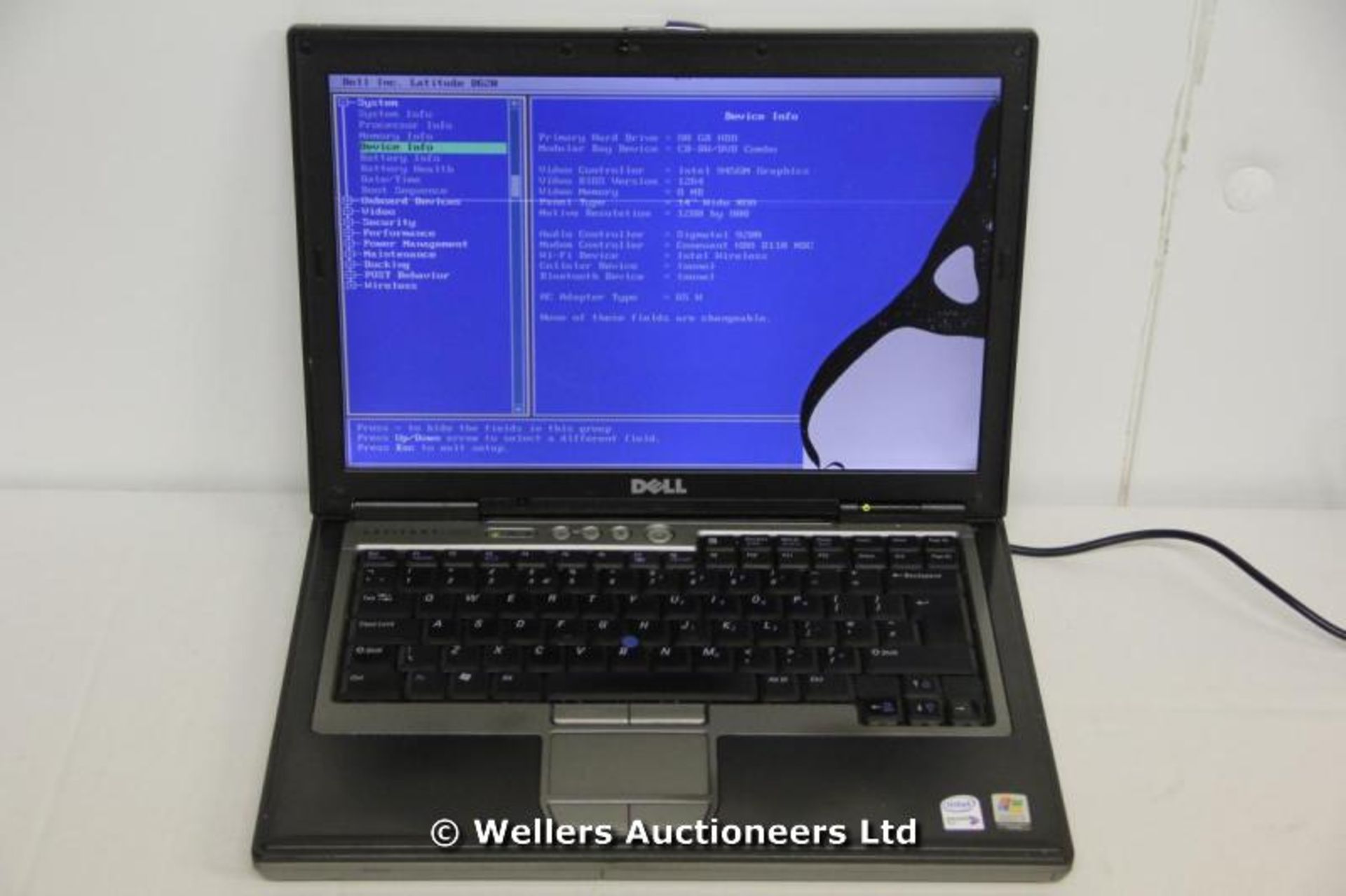 *3 X DELL LAPTOPS INCLUDING 1 X D820 (POWER LIGHT COMES BUT NO DISPLAY / NO HARD DRIVE / MISSING - Image 5 of 9