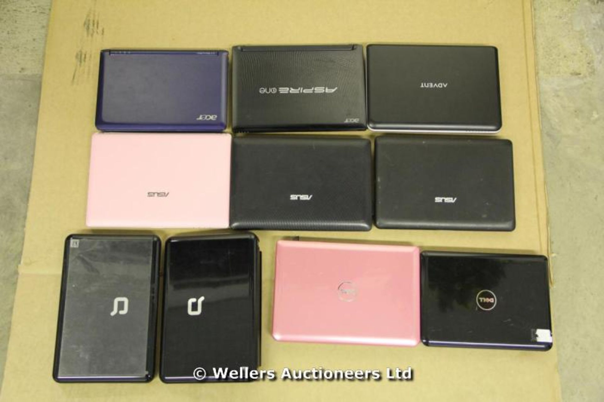 *10 X UNTESTED NETBOOK COMPUTERS INCLUDING 1 X ACER ASPIRE ONE ZG5 (NO BATTERY) /1 X ACER ASPIRE ONE - Image 2 of 3