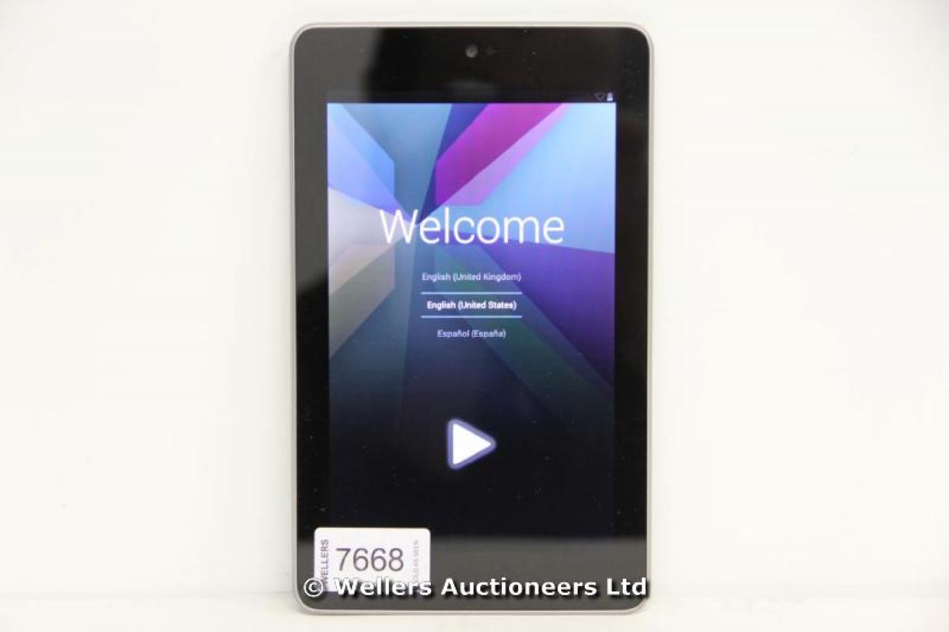 *ASUS NEXUS 7 TABLET 32GB / INCLUDING CHARGER AND USB CABLE / WITH POWER / SUPPLIED IN ORIGINAL