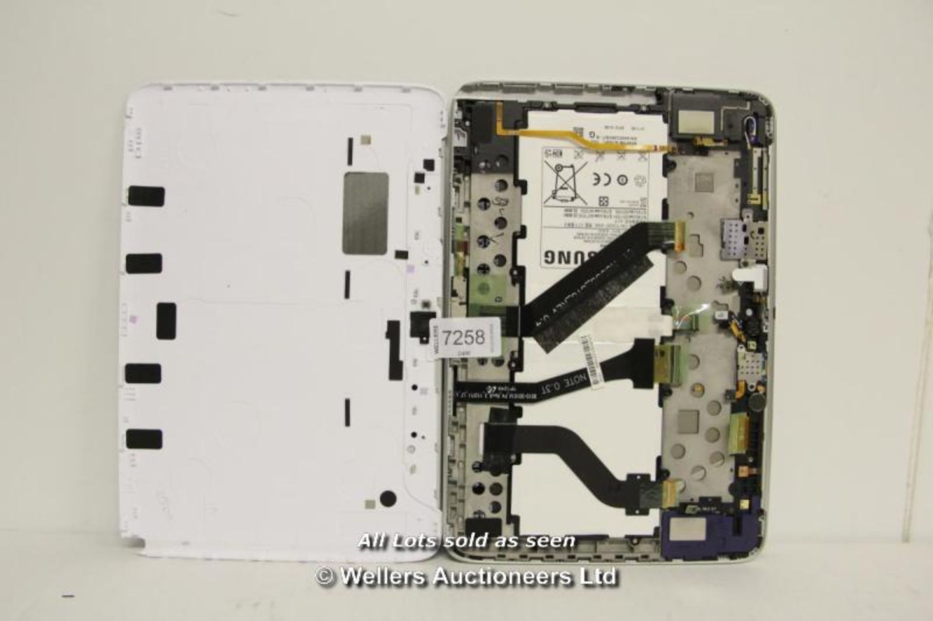 *SAMSUNG NOTE / WITHOUT OPERATING SYSTEM O/S / WITH BATTERY / WITHOUT CHARGER / MISSING PARTS / - Image 2 of 2