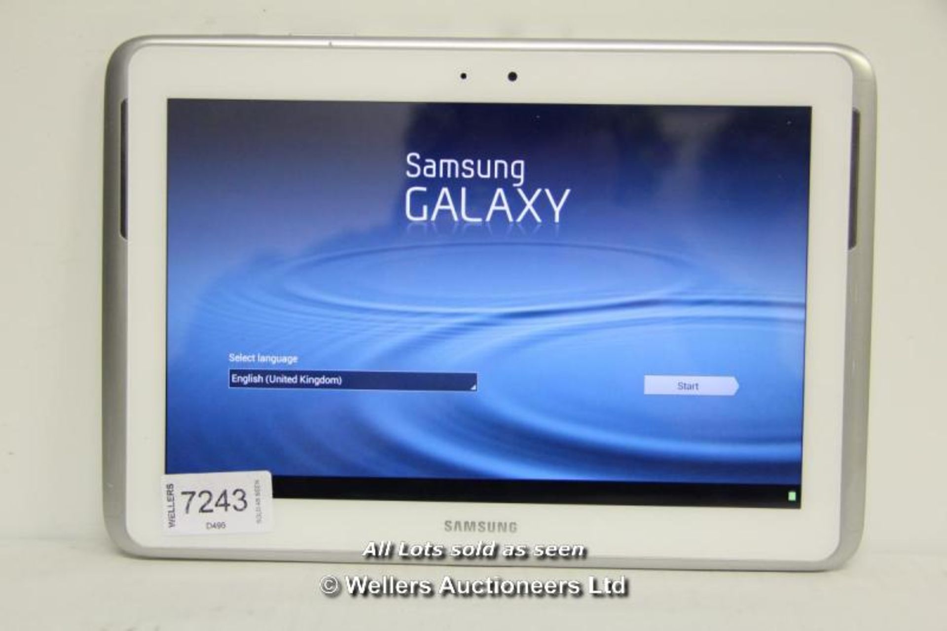 *SAMSUNG NOTE WIFI 16GB TABLET / 1.4GHZ QUAD CORE PROCESSOR / RAM 2GB / 16GB HDD / ANDROID O/S /