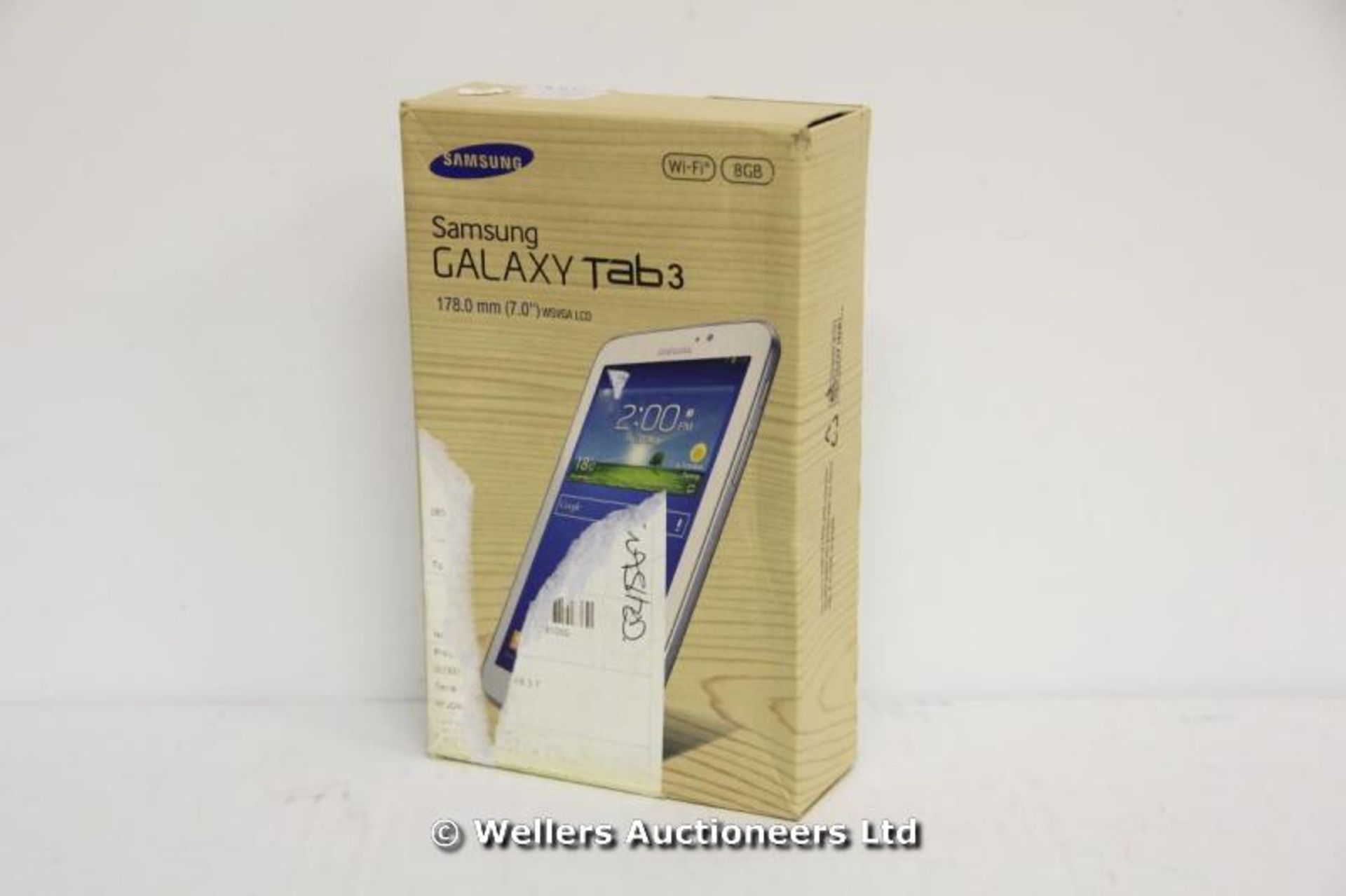 *"SAMSUNG TAB 3 7" TABLET / 1.2GHZ DUAL CORE PROCESSOR / RAM 1GB / 8GB HDD / ANDROID O/S / WITH - Image 3 of 3