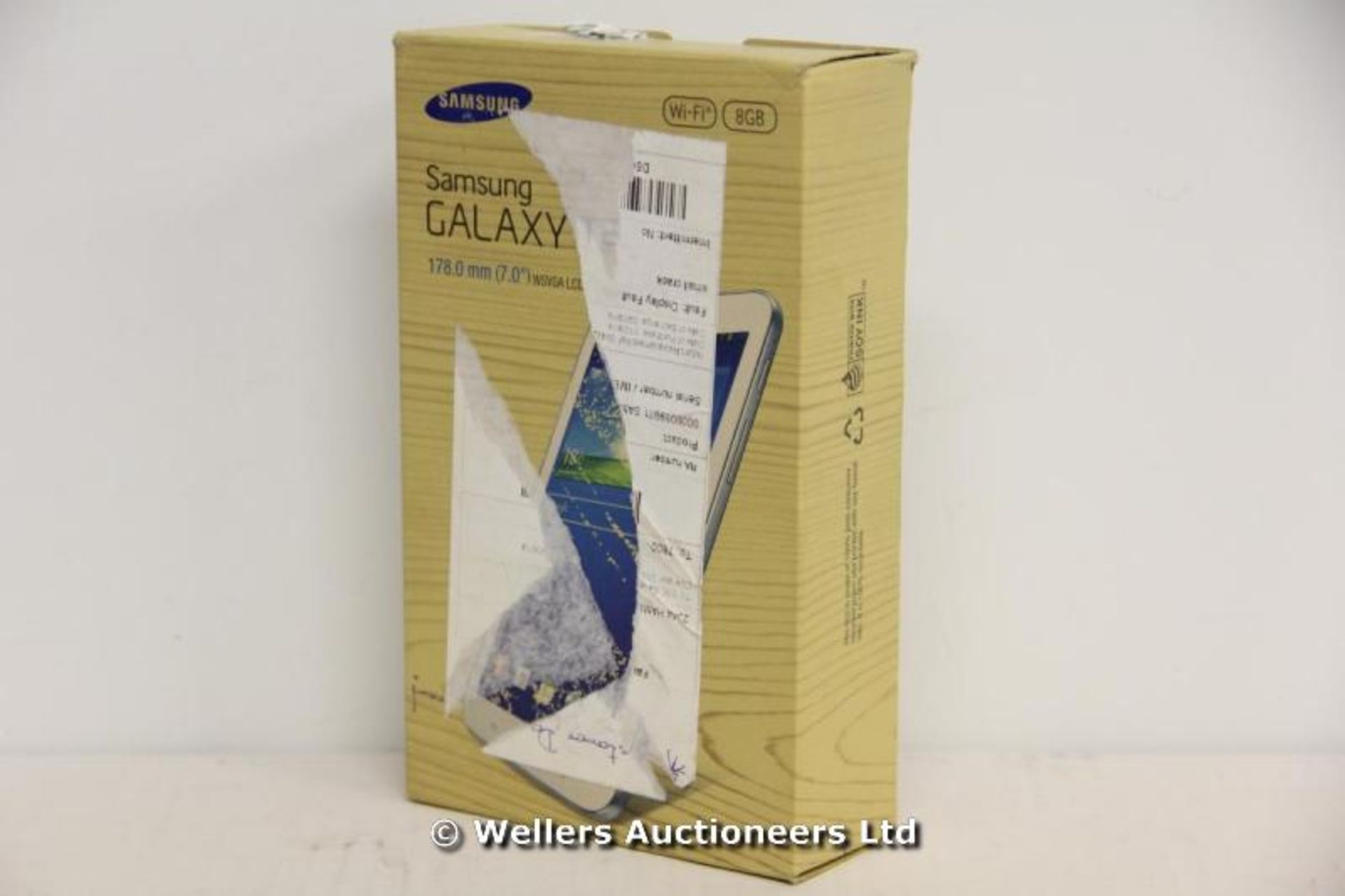 *"SAMSUNG TAB 3 7" TABLET / 1.2GHZ DUAL CORE PROCESSOR / RAM 1GB / 8GB HDD / ANDROID O/S / WITH - Image 3 of 3