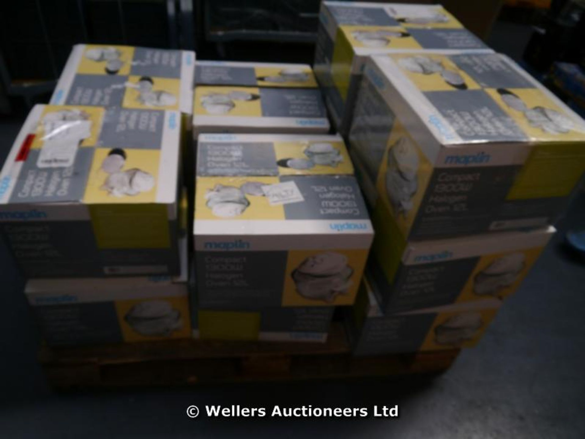 *1X MIXED PALLET OF APPROX 14X ITEMS INCLUDING COMPACT 1300W HALOGEN OVEN 12L, / GRADE: RETAIL