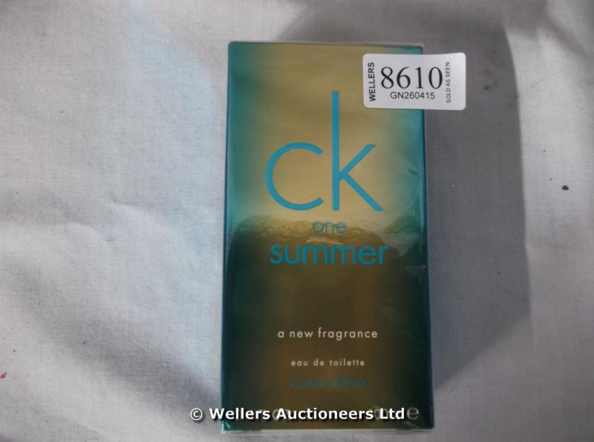 *CALVIN KLEIN CK ONE SUMMER EDT 100ML / GRADE: NEW / SEALED (DC2)[GN260415-8610}