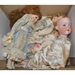 *Four dolls including Armand Marseille no 390 a/f (Lot subject to VAT)